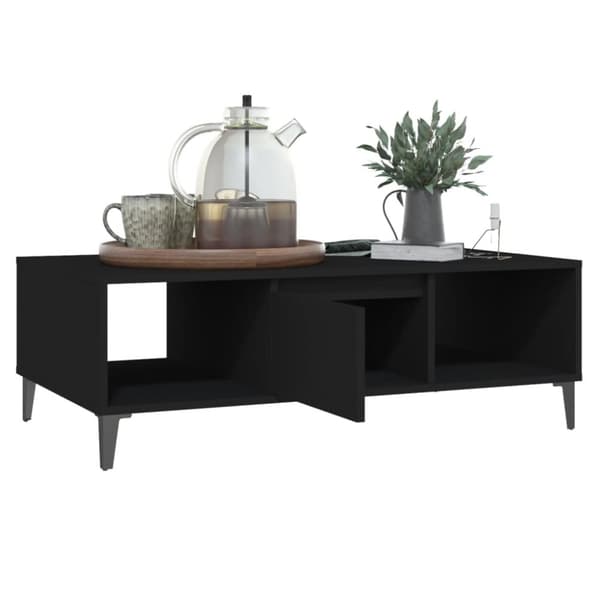 Soffbord - Living Soffbord svart 103,5x60x35 cm spånskiva