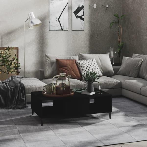 Soffbord - Living Soffbord svart 103,5x60x35 cm spånskiva