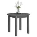 Miniatyrbillede 5 af 9: Sofaborde - Living sofabord Ø 55x45 cm massivt fyrretræ grå