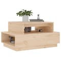 Miniatyrbillede 5 af 9: Sofaborde - Living sofabord 80x55x40,5 cm massivt fyrretræ