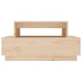 Miniatyrbillede 6 af 9: Sofaborde - Living sofabord 80x55x40,5 cm massivt fyrretræ