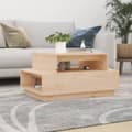 Miniatyrbillede 2 af 9: Sofaborde - Living sofabord 80x55x40,5 cm massivt fyrretræ
