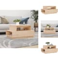 Miniatyrbillede 1 af 9: Sofaborde - Living sofabord 80x55x40,5 cm massivt fyrretræ