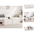 Miniatyrbillede 1 af 10: Sofaborde - Living sofabord 110x50x40 cm massivt fyrretræ hvid