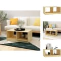 Miniatyrbillede 1 af 9: Sofaborde - Living sofabord 75x50x33,5 cm massivt fyrretræ