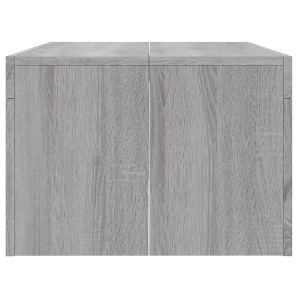 Sofaborde - Living sofabord 102x50x36 cm konstrueret træ grå sonoma-eg