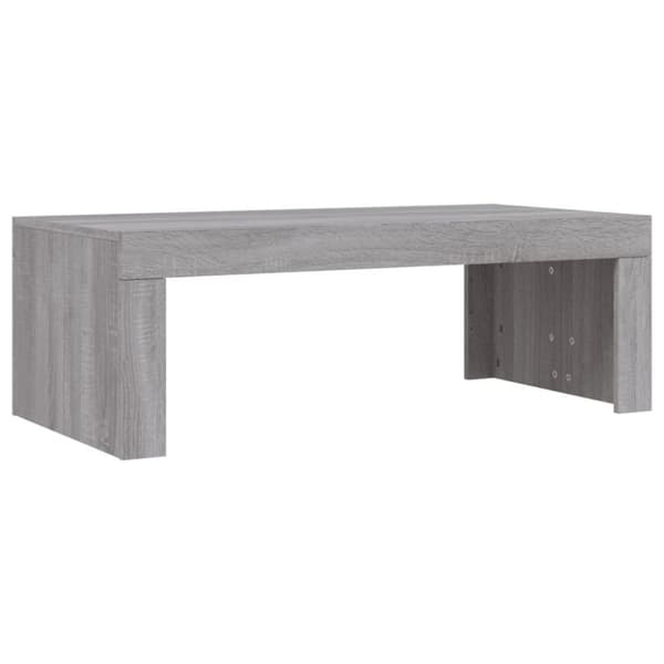 Sofaborde - Living sofabord 102x50x36 cm konstrueret træ grå sonoma-eg