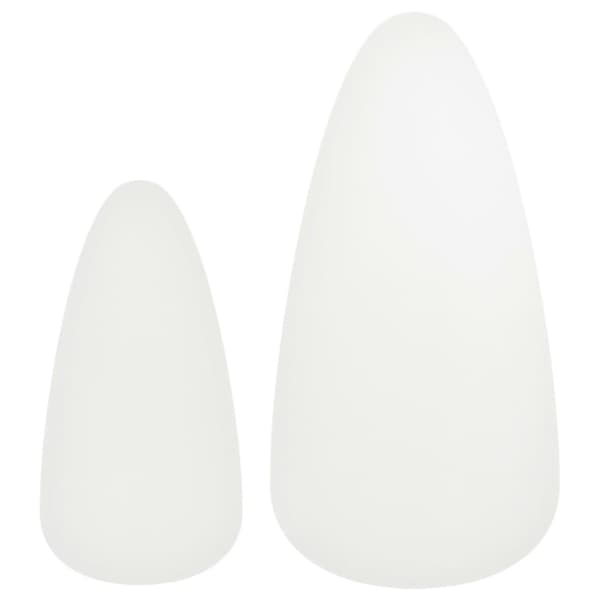 Sofabordssæt i 2 dele massivt fyrretræ hvid - Sofabord - Sofaborde - Home & Living