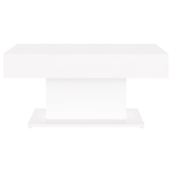 Sofabord 96x50x45 cm spånplade hvid - Sofabord - Sofaborde - Home & Living