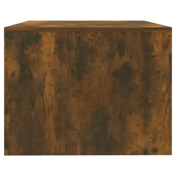 Soffbord rökfärgad ek 102x55x42 cm konstruerat trä - Soffbord - Vardagsrumsbord - Home & Living