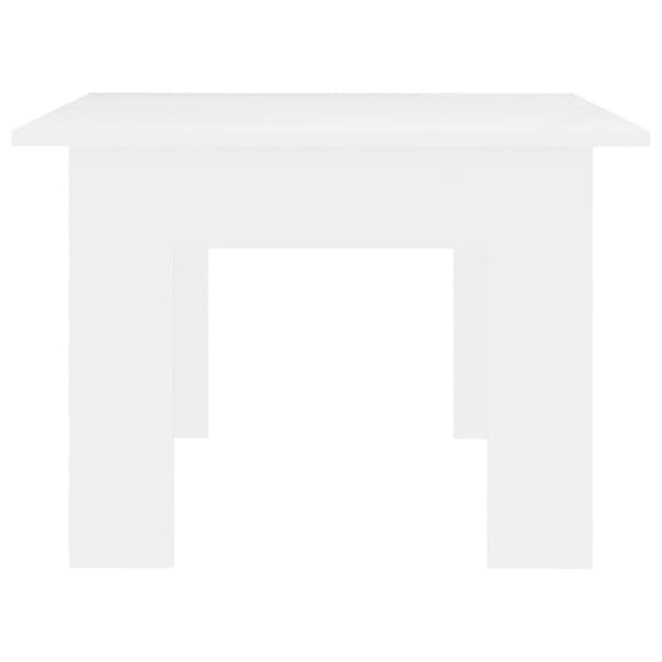 Soffbord vit 100x60x42 cm konstruerat trä - Soffbord - Avlastningsbord - Home & Living