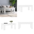 Miniatyrbild 1 av 7: Soffbord vit 100x60x42 cm konstruerat trä - Soffbord - Avlastningsbord - Home & Living