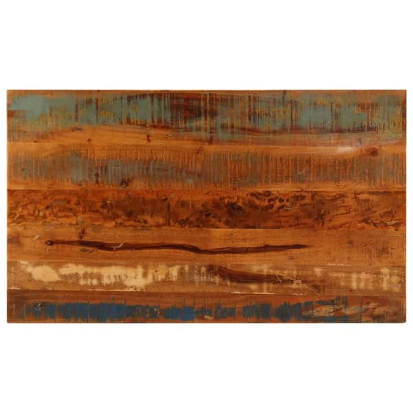 Soffbord med hylla 100x60x35 cm massivt återvunnet trä - Soffbord - Vardagsrumsbord - Home & Living