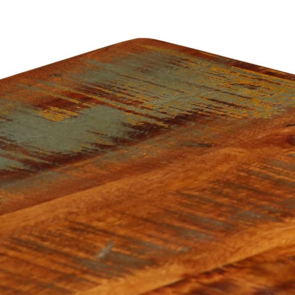 Soffbord med hylla 100x60x35 cm massivt återvunnet trä - Soffbord - Vardagsrumsbord - Home & Living