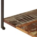 Miniatyrbild 8 av 11: Soffbord med hylla 100x60x35 cm massivt återvunnet trä - Soffbord - Vardagsrumsbord - Home & Living