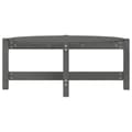 Miniatyrbillede 6 af 9: Sofabord 87x48x35 cm massivt fyrretræ grå - Sofabord - Sofaborde - Home & Living