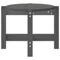 Miniatyrbillede 7 af 9: Sofabord 87x48x35 cm massivt fyrretræ grå - Sofabord - Sofaborde - Home & Living