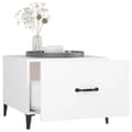 Miniatyrbillede 6 af 10: Sofabord med metalben 50x50x40 cm hvid - Sofabord - Sofaborde - Home & Living