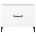 Miniatyrbillede 7 af 10: Sofabord med metalben 50x50x40 cm hvid - Sofabord - Sofaborde - Home & Living