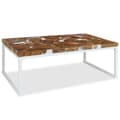 Miniatyrbillede 3 af 11: Sofabord i teaktræ og plastik 110 x 60 x 40 cm - Sofabord - Sofaborde - Home & Living