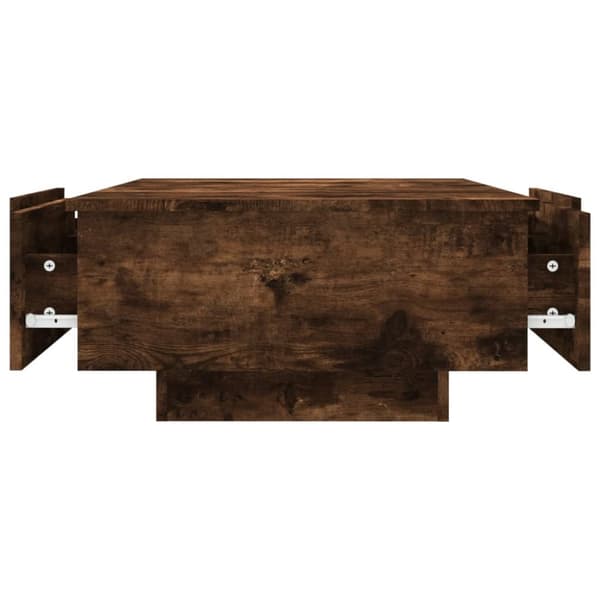Sofabord 90x60x31 cm konstrueret træ røget egetræsfarve - Sofabord - Sofaborde - Home & Living