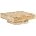 Miniatyrbillede 11 af 11: Sofabord 80x80x28 cm massivt mangotræ - Sofabord - Sofaborde - Home & Living