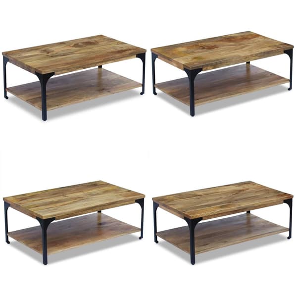 Soffbord massivt mangoträ 100x60x38 cm - Soffbord - Soff Bord - Home & Living