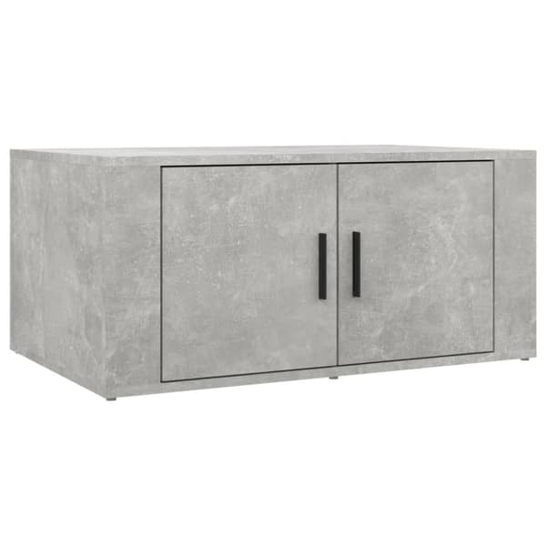 Sofabord 80x50x36 cm konstrueret træ betongrå - Sofabord - Sofaborde - Home & Living