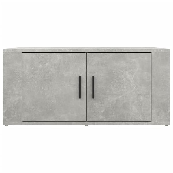 Sofabord 80x50x36 cm konstrueret træ betongrå - Sofabord - Sofaborde - Home & Living