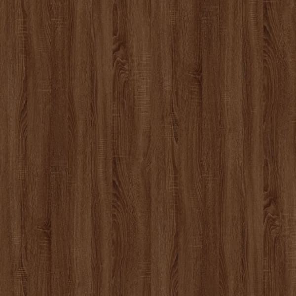 Sidebord 40x40x35 cm konstrueret træ brun egetræ - Sidebord - Sideborde - Home & Living