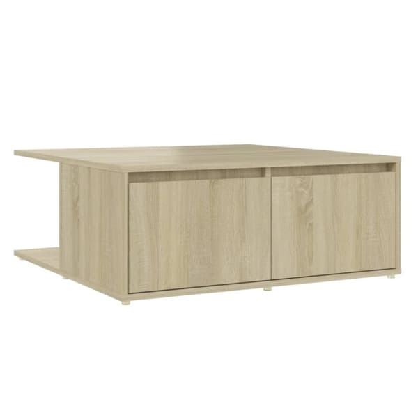 Sohvapöytä Sonoma-tammi 80x80x31 cm tekninen puu - Sohvapöytä - Sohvapöydät - Home & Living