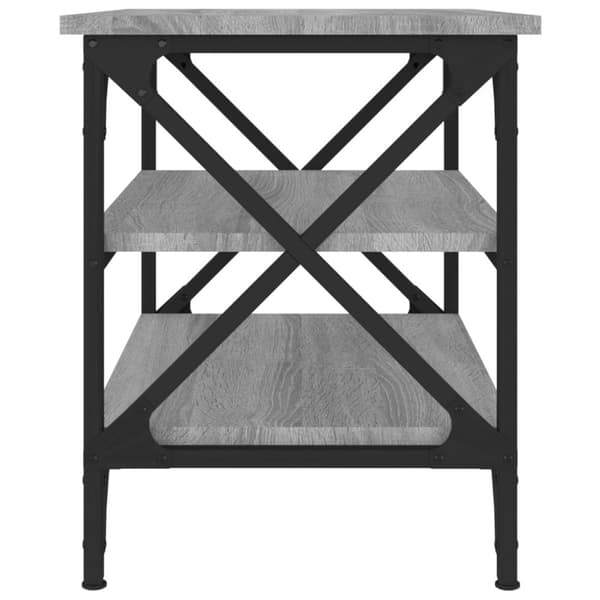 Sidebord 55x38x45 cm konstrueret træ grå sonoma-eg - Sidebord - Sideborde - Home & Living