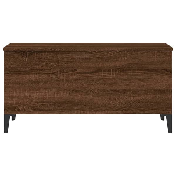 Soffbord brun ek 90x44,5x45 cm konstruerat trä - Soffbord - Små Soffbord - Home & Living