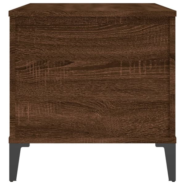 Soffbord brun ek 90x44,5x45 cm konstruerat trä - Soffbord - Små Soffbord - Home & Living