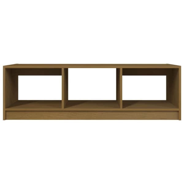 Soffbord honungbrun 110x50x34 cm massiv furu - Soffbord - Soff Bord - Home & Living