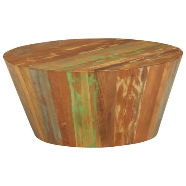 Soffbord Ø65x31 cm massivt återvunnet trä - Soffbord - Vardagsrumsbord - Home & Living