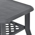 Pikkukuva 6 / 8: Sohvapöytä antrasiitti 90x60x46 cm muovi - Sohvapöytä - Sohvapöydät - Home & Living