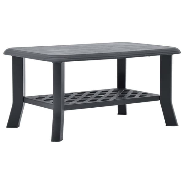 Sohvapöytä antrasiitti 90x60x46 cm muovi - Sohvapöytä - Sohvapöydät - Home & Living
