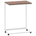 Miniatyrbillede 3 af 7: Sidebord med hjul 55x35x70 cm konstrueret træ hvid - Sidebord - Sideborde - Home & Living