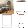 Miniatyrbillede 1 af 7: Sidebord med hjul 55x35x70 cm konstrueret træ hvid - Sidebord - Sideborde - Home & Living