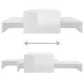 Miniatyrbild 9 av 10: Satsbord vit högglans 100x100x26,5 cm - Satsbord - Soffbord - Home & Living