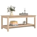 Miniatyrbillede 5 af 9: Sofabord 110x55x45 cm massivt fyrretræ - Sofabord - Sofaborde - Home & Living