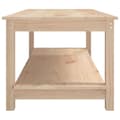 Miniatyrbillede 7 af 9: Sofabord 110x55x45 cm massivt fyrretræ - Sofabord - Sofaborde - Home & Living