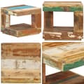 Miniatyrbillede 1 af 11: Sofabord 45x45x40 cm massivt genbrugstræ - Sofabord - Sofaborde - Home & Living