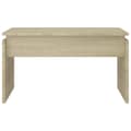 Miniatyrbillede 6 af 8: Sofabord 68x50x38 cm spånplade sonoma-eg - Sofabord - Sofaborde - Home & Living