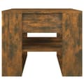 Miniatyrbillede 4 af 8: Sofabord 55,5x55x45 cm konstrueret træ røget egetræsfarve - Sofabord - Sofaborde - Home & Living