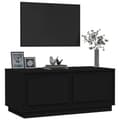 Miniatyrbild 5 av 11: Soffbord svart 102x50x44 cm konstruerat trä - Soffbord - Små Soffbord - Home & Living