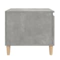 Miniatyrbillede 8 af 11: Sofabord 100x50x45 cm konstrueret træ betongrå - Sofabord - Sofaborde - Home & Living