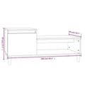 Miniatyrbillede 11 af 11: Sofabord 100x50x45 cm konstrueret træ betongrå - Sofabord - Sofaborde - Home & Living