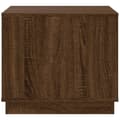 Miniatyrbillede 8 af 11: Sofabord 51x50x44 cm konstrueret træ brun egetræsfarve - Sofabord - Sofaborde - Home & Living